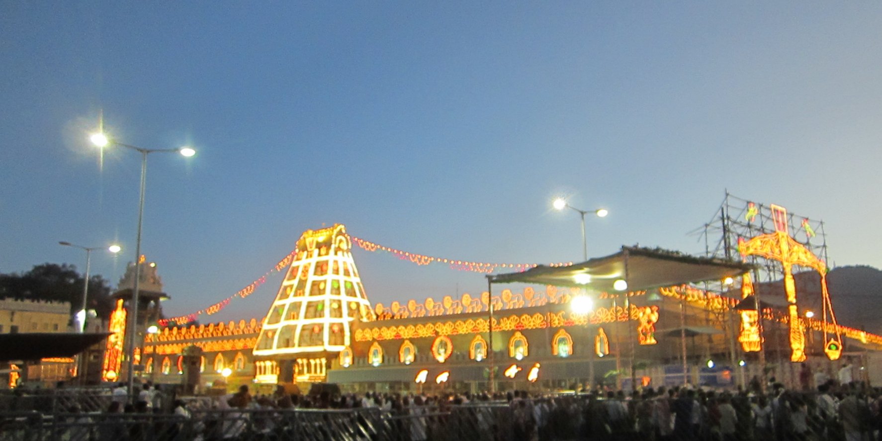 Tirupati Balaji Temple — Lord Venkateswara (Vishnu) temple in Tirupati, Andhra Pradesh